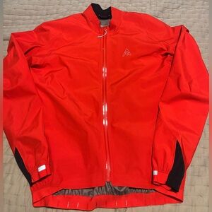7 Mesh Red Gore Windstopper Cycling Jacket Size Small